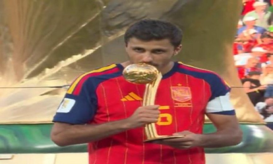 رودري يفوز بجائزة أفضل لاعب في كأس العالم 2026 في إنجاز تاريخي