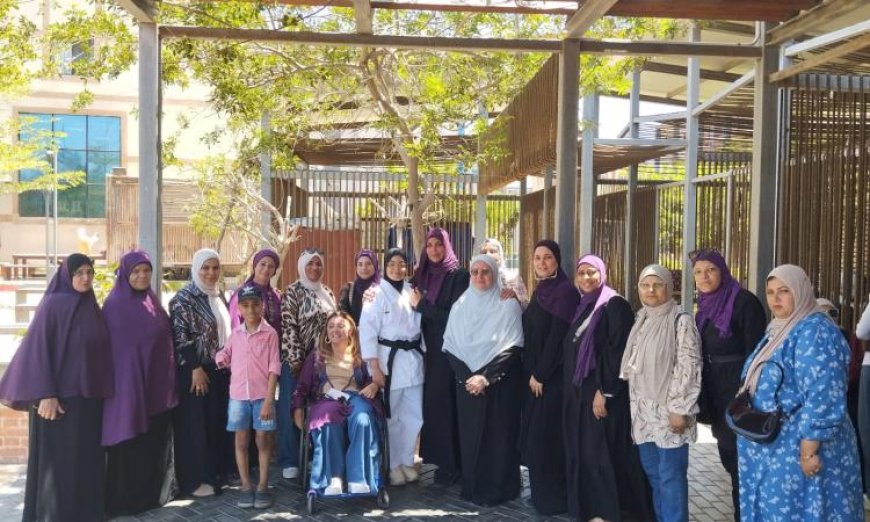 د. إيمان كريم تستعرض صور زيارتها للمدينة الصديقة للنساء في عزبة البرج