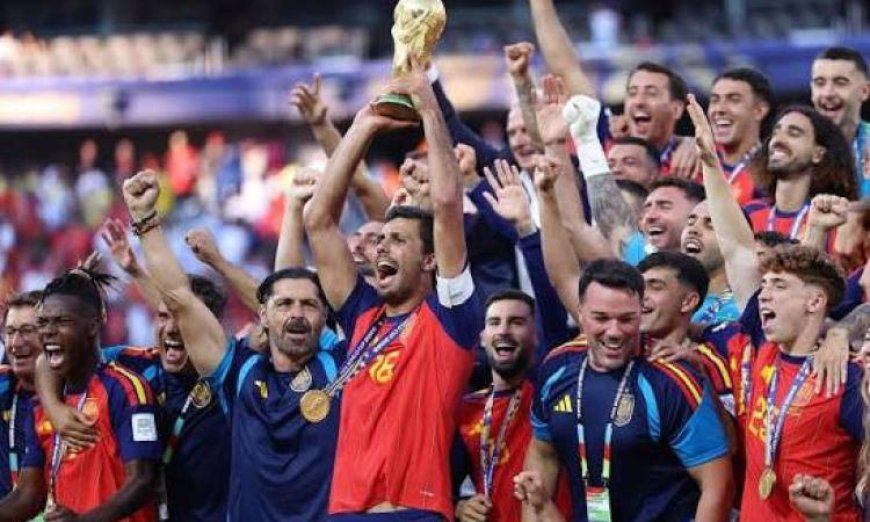 المنتخب الإسباني يحقق إنجازًا تاريخيًا بمعادلة ألقاب فرنسا وأوروجواي في كأس العالم