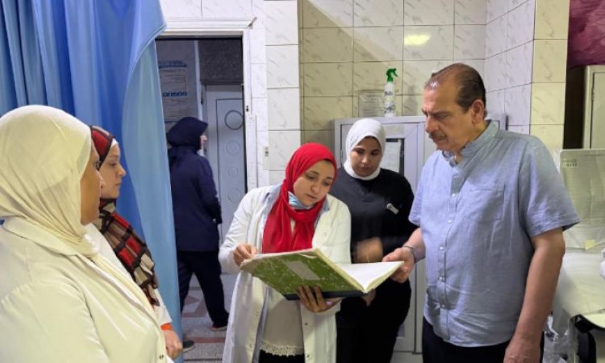 قنديل يزور مستشفى حميات حلوان ويطالب بخطوات فورية لتحسين جودة الخدمات
