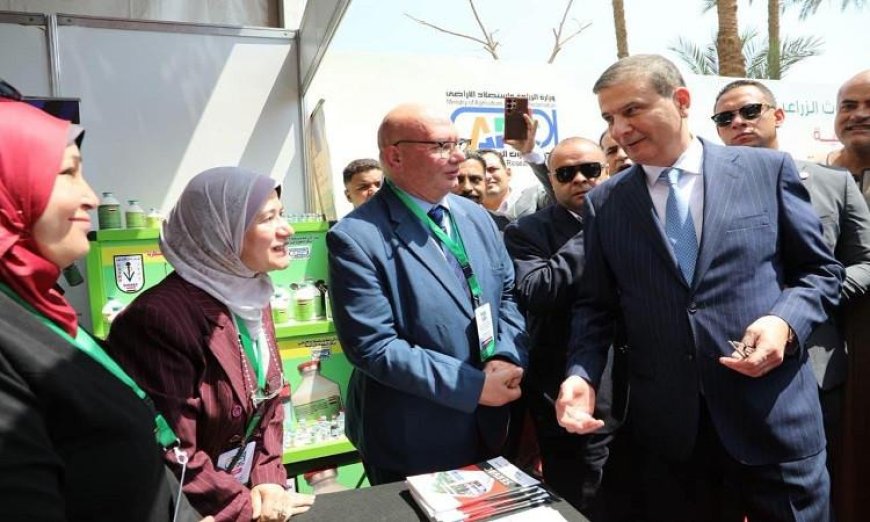 وزير الزراعة يفتتح معرض مركز البحوث الزراعية الثاني بمشاركة 75 عارضاً مع صور حصرية