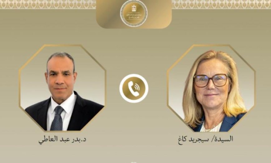 عبد العاطي يناقش مع عضو المجلس التنفيذي في غزة آخر تطورات الأوضاع في الأراضي الفلسطينية