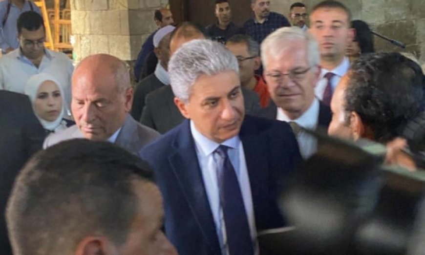 افتتاح قبة ضريح السلطان قايتباي في الجمالية بعد عملية ترميم شاملة من قبل وزير السياحة والآثار