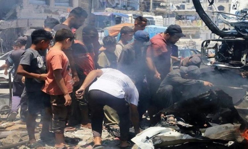 استشهاد فلسطينيين وإصابة 16 آخرين جراء قصف الاحتلال مستشفى في شمال قطاع غزة