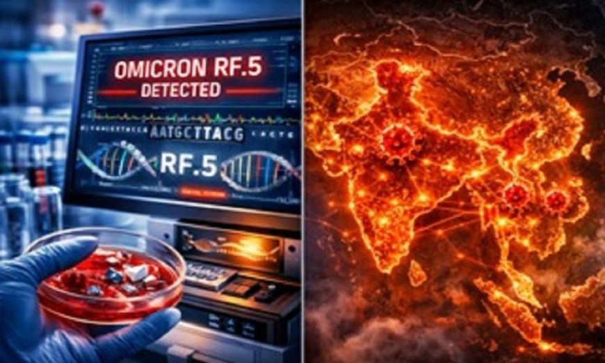 ظهور متحوّر أوميكرون RF.5 في الهند يثير القلق بين العلماء والمختصين