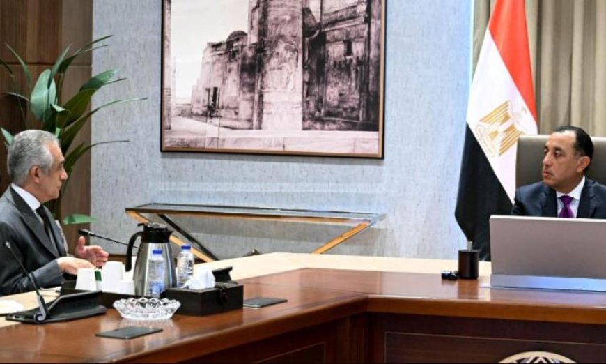 رئيس الوزراء يجتمع بوزير العدل لمناقشة أحدث تطورات خدمات الشهر العقاري