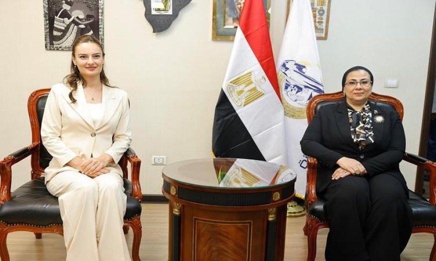 أمل عمار تلتقي قرينة رئيس جمهورية مونتينيجرو وتعزز جهود تمكين المرأة