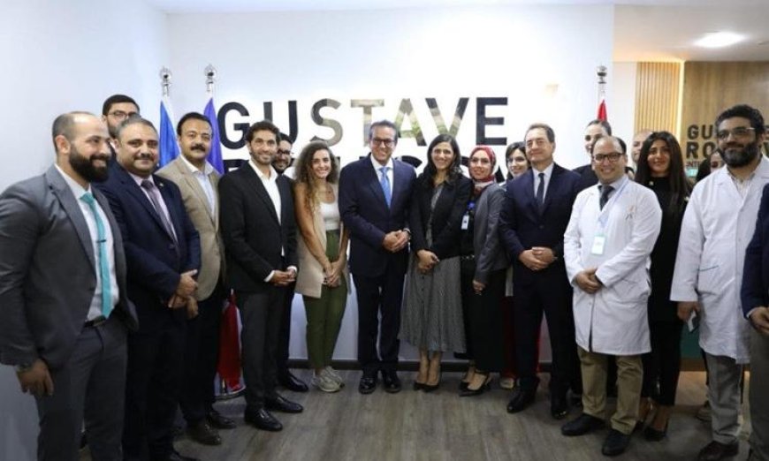 وزير الصحة والوزيرة الفرنسية تتفقدان مستشفى جوستاف روسي في زيارة هامة