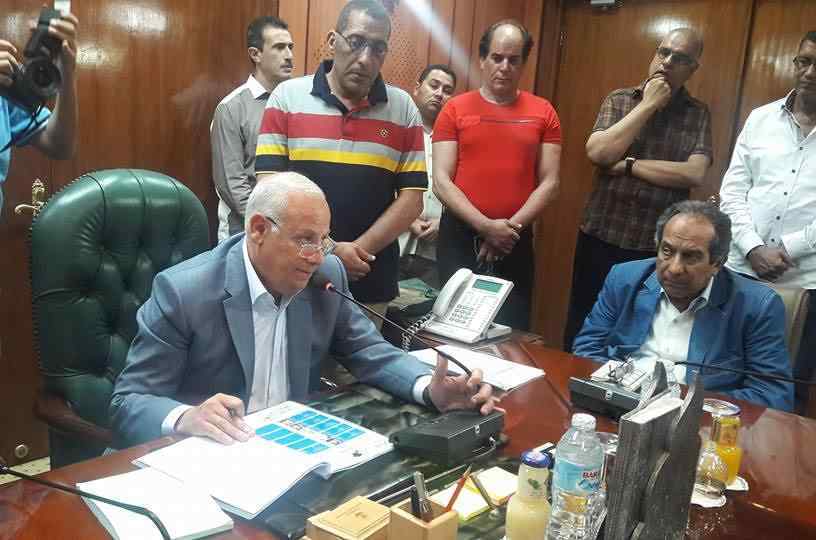 محافظ بورسعيد يعتمد نتيجة الشهادة الإعدادية 2018