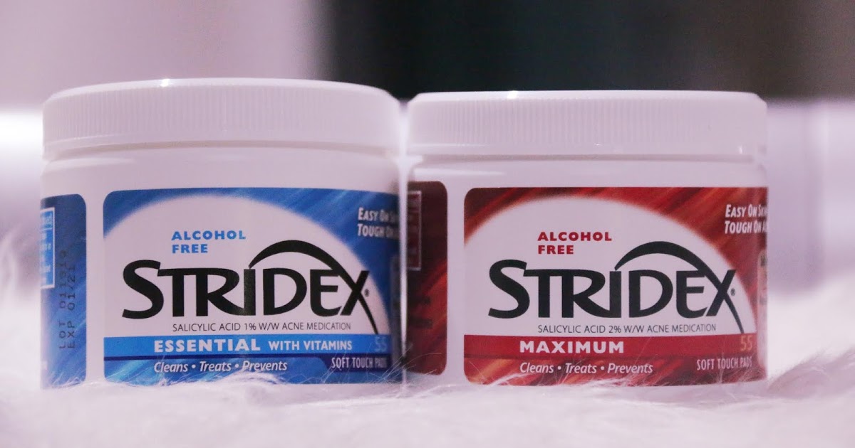 تجربتي مع حفائظ Stridex Stridex لعلاج حب الشباب