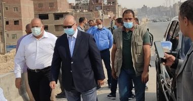 محافظ القاهرة يتفقد أعمال توسعة الطريق الدائرى