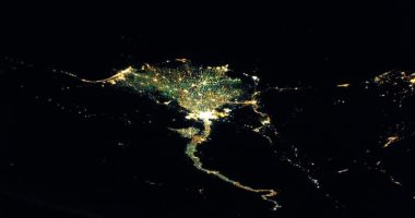 شاهد.. صورة تظهر جمال وادى النيل ودلتا مصر من محطة الفضاء الدولية