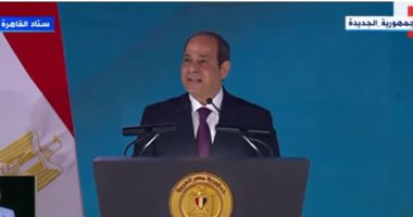 الرئيس السيسي: "حاولوا يخوفوا المصريين واللى شوفوته ده رد طبيعى وقدرة حقيقية أن نتحرك للأمام"