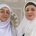 إلهام شاهين وابنة شقيقتها تؤديان مناسك العمرة.. صور
