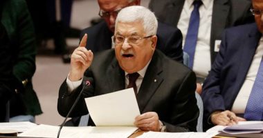 الرئيس الفلسطينى يطالب بتعليق عضوية إسرائيل فى الأمم المتحدة