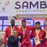 محمد عزاز يتوج بذهبية البطولة الأفريقية للسامبو فى المغرب