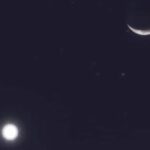 القمر يقترن برمز الجمال فى مشهد بديع مساء اليوم يشاهد بسهولة بالعين المجردة