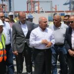 وزير النقل يتفقد تجهيزات محطة «تحيا مصر» متعددة الأغراض بميناء الإسكندرية