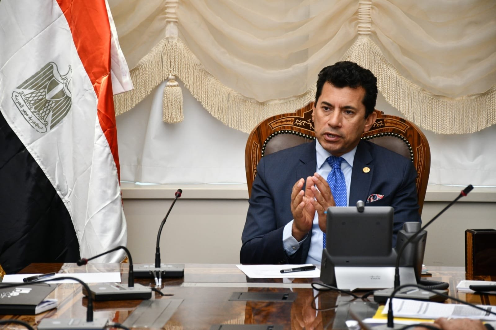 وزير الرياضة: مصر ترغب في استضافة برنامج «متطوعي الاتحاد الإفريقي 2024»
