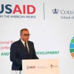 أشرف العربى يعلن توصيات المؤتمر الدولى لمعهد التخطيط "الحوكمة والتنمية المستدامة"