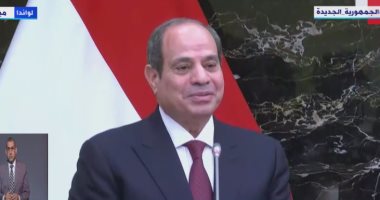 الرئيس السيسي: أعرب عن اعتزازى وتقديرى كأول رئيس مصرى يزور أنجولا
