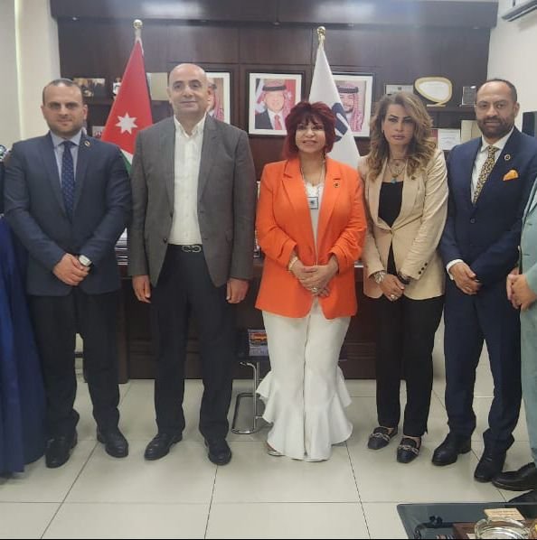 رئيس هيئة تنشيط السياحة الأردنية يلتقي وفد اتحاد المستثمرات العرب