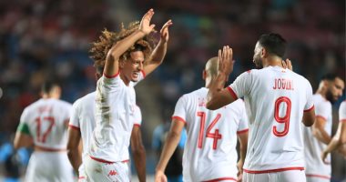 تونس تتقدم على منتخب مصر بهدف العيدونى فى الدقيقة الثالثة