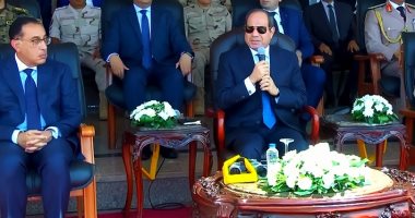 الرئيس السيسي: "الميسترال" قادرة على إدارة أزمة إعصار ليبيا دون عبء.. فيديو