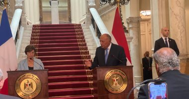 وزير الخارجية: العلاقات المصرية الفرنسية استراتيجية وتاريخية