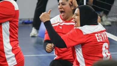 سيدات مصر يخسرن من رواندا والصين فى بطولة العالم البارالمبية للكرة الطائرة