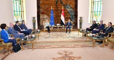 الرئيس السيسى يشدد لرئيسة مفوضية الاتحاد الأوروبى على رفض مصر القاطع لتهجير الفلسطينيين