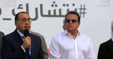 أخبار مصر.. رئيس الوزراء يعلن إطلاق قافلة مساعدات صندوق تحيا مصر إلى غزة